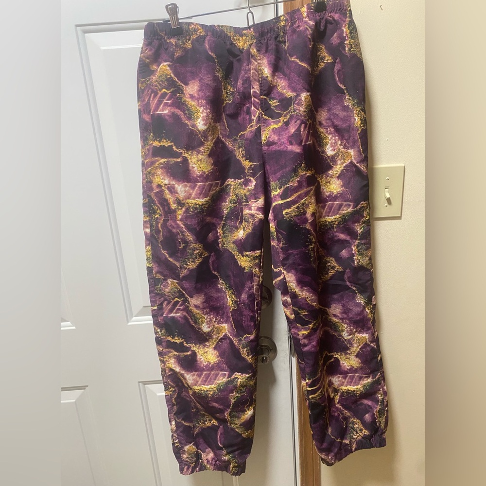Supreme Marble Track Pant Purple FW20 - Size Medium